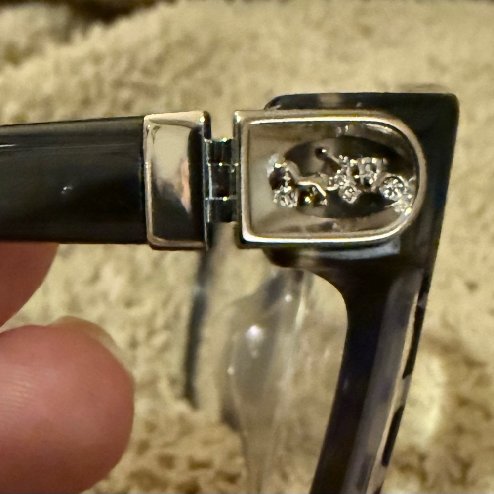 Coach Grey Gradient Eyeglasses - Picture 2 of 5